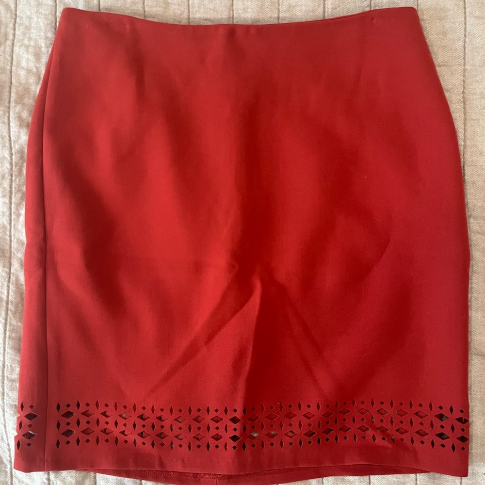 BANANA REPUBLIC Burnt Orange Skirt Size 4